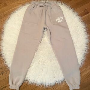 NWOT White Fox Boutique Offstage Sweatpants - “Moon”